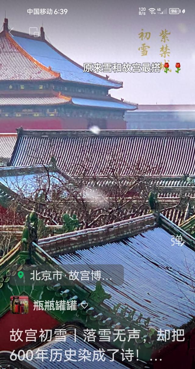 王林平随笔《期盼踏雪游故宫》