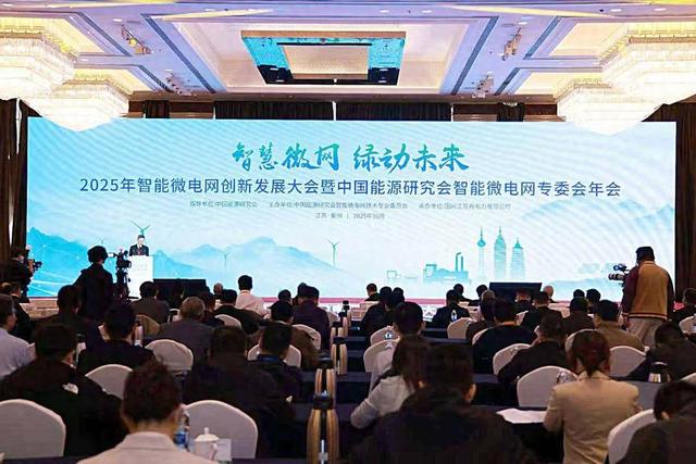 2025年智能微电网创新发展大会暨中国能源研究会智能微电网专委会年会在江苏召开