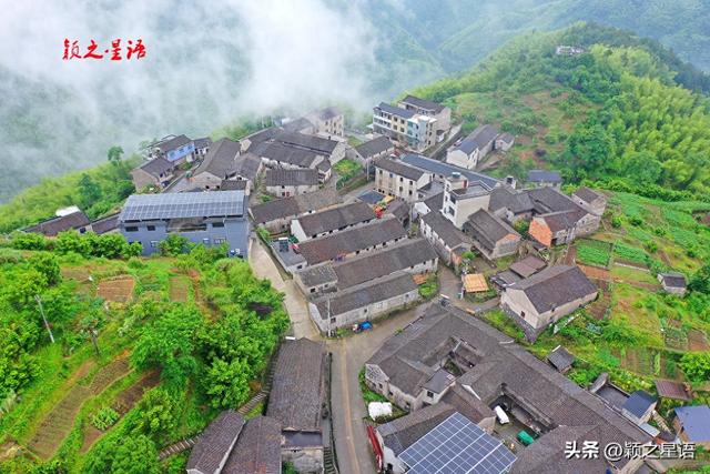 天台县最偏远的村落董家坑，相望逐步，天宫之上