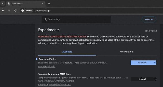 Gemini再进化：Chrome泄露“上下文任务”功能，对标微软Edge
