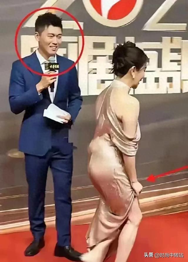 48岁左小青，非得这样吗，这腿真的一言难尽，太瘦了真不好看