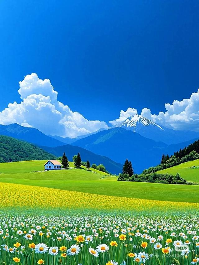 青山绿水风光旖旎