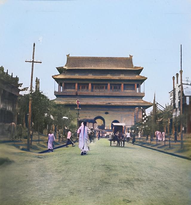 太罕见了，一个英国教授拍下了100多年前老北京，居然是这个样子