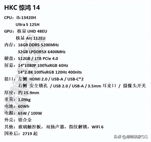 重量约1000g，到手价低于4500的热门超轻薄本，哪款是你的菜？