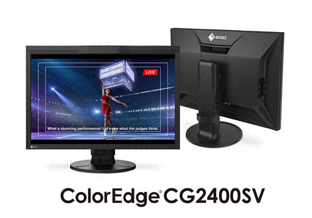 艺卓EIZO推色彩管理显示器CG2400SV：1920×1200，配SDI接口