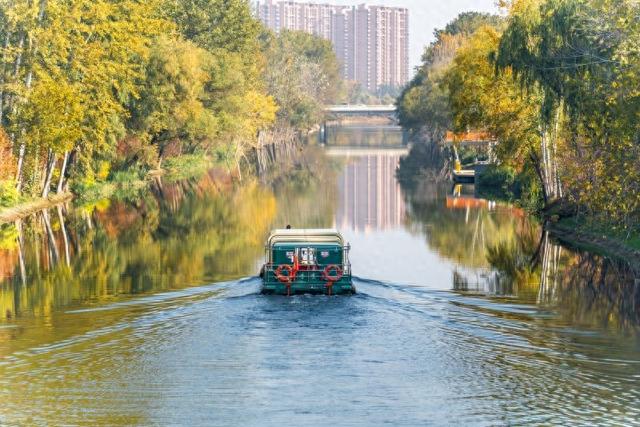 连接副中心 坝河15公里游船航线进入试航阶段