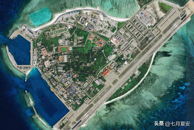 永兴岛一年三熟产出大量西瓜，如果覆盖南沙岛礁，可出口到东南亚