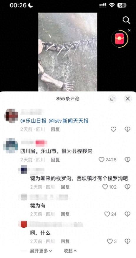 辟谣！网传犍为一景区发现恐龙化石？景区回应来了……