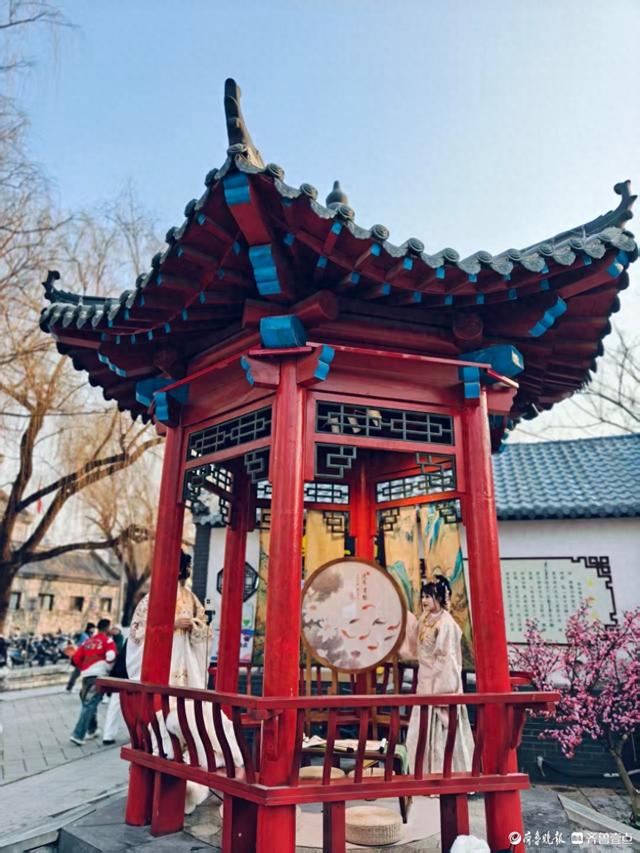 装饰一新的济南曲水亭，新添一打卡地