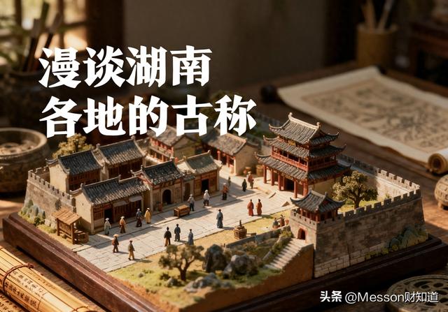 湖南各地的古称：岳阳古称巴陵，常德古称武陵，长沙竟然没有古称
