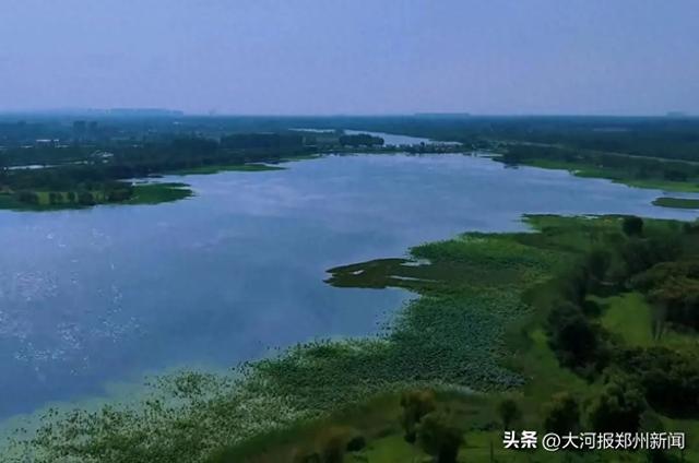 郑州中牟雁鸣湖以“生态+”绘就“城湖共荣”新名片