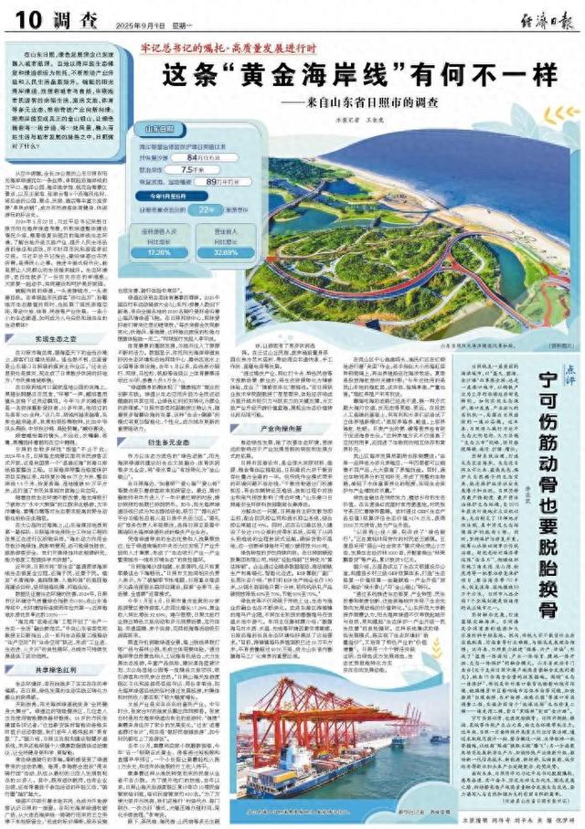 这条“黄金海岸线”有何不一样——来自山东省日照市的调查