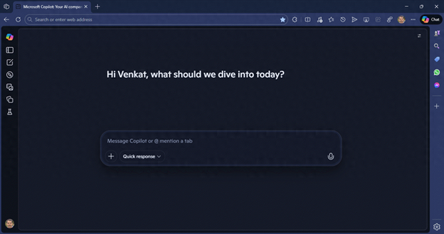 微软 Edge 浏览器推进 AI 整合：Copilot“占领”新标签页