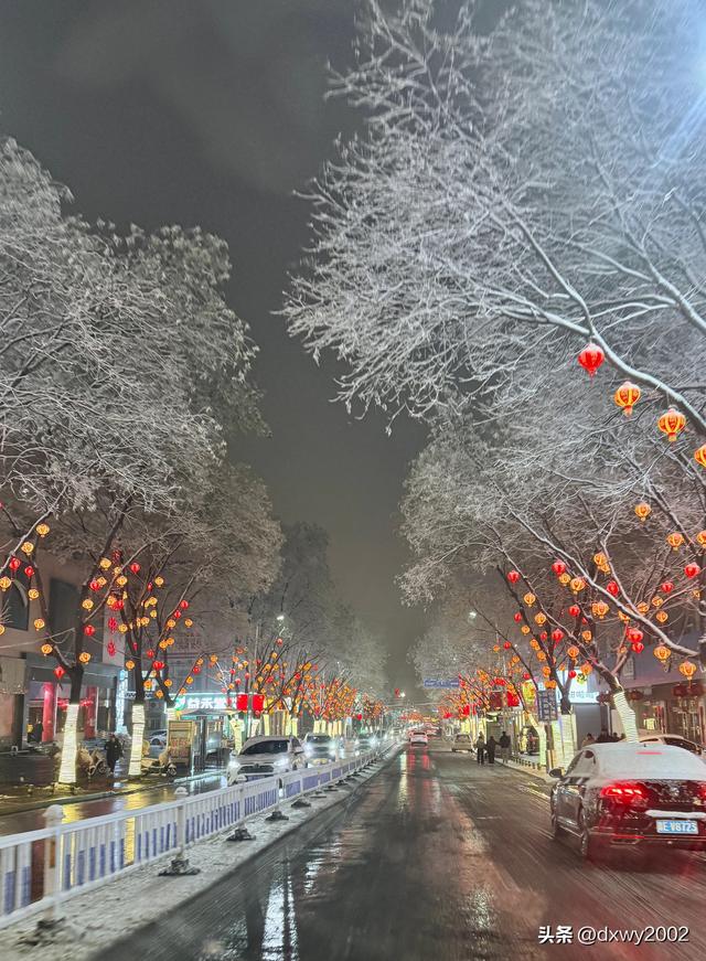 山西陵川雪后现雾凇美景