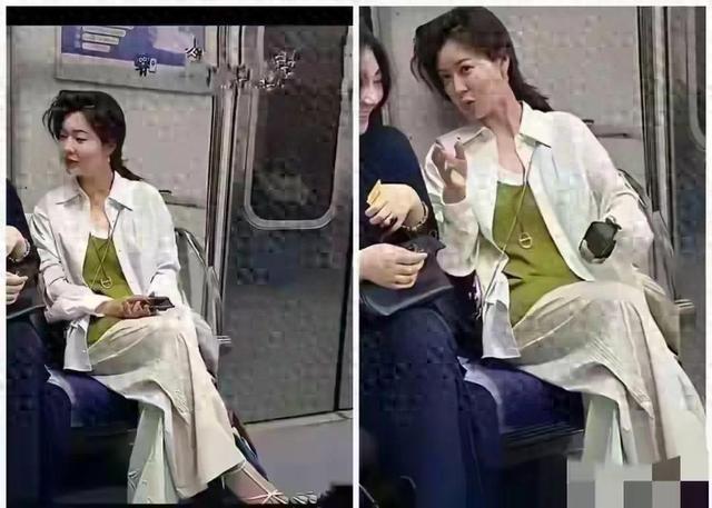 地铁里遇到一位干净的阿姨，我相信她年轻的时候追求的人肯定很多