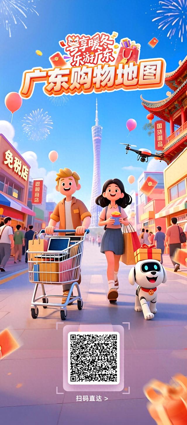 粤享暖冬，乐游广东！“广东购物地图”“广东美食地图”正式发布