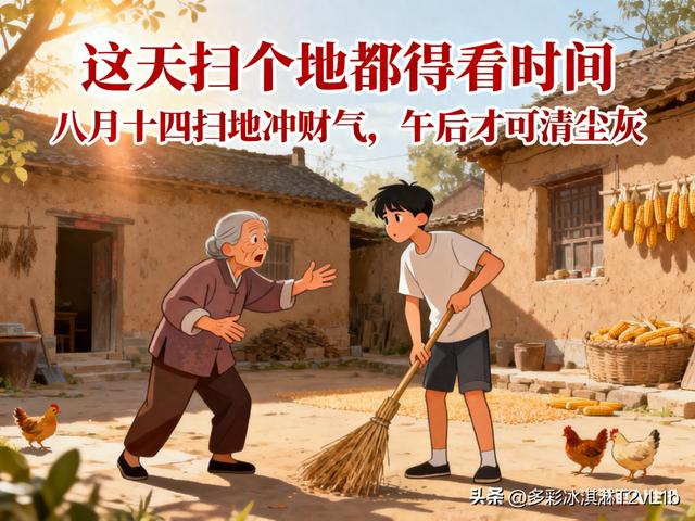 明天连扫地都得看时间？不是迷信，老人一早拦住拿扫帚的手！