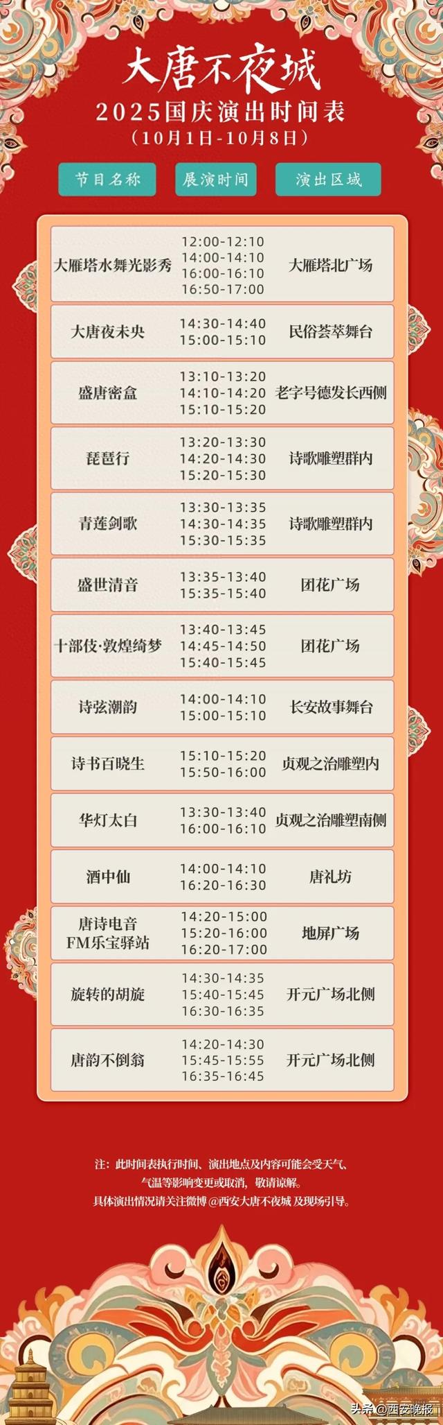 西安大唐不夜城最新通知