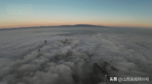 朔州：一场雾，美成了水墨仙境