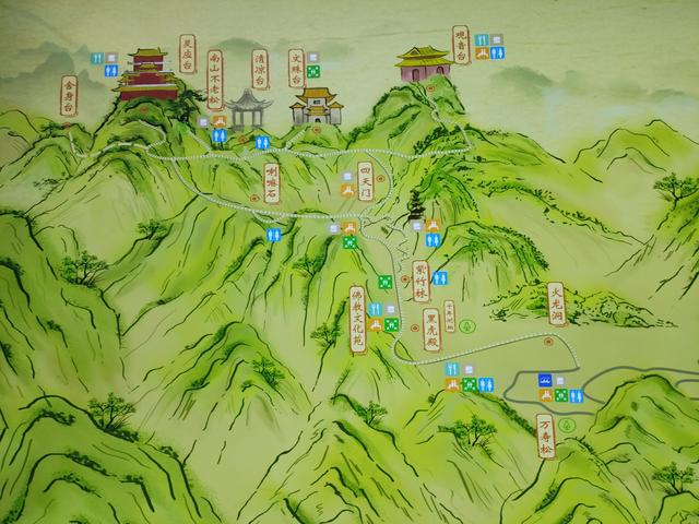 不负遇见上一句是什么（终南山南五台不负遇见）