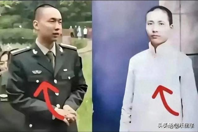 毛东东在军营中历练的照片，和在湖南读书时期的伟人简直太像了！