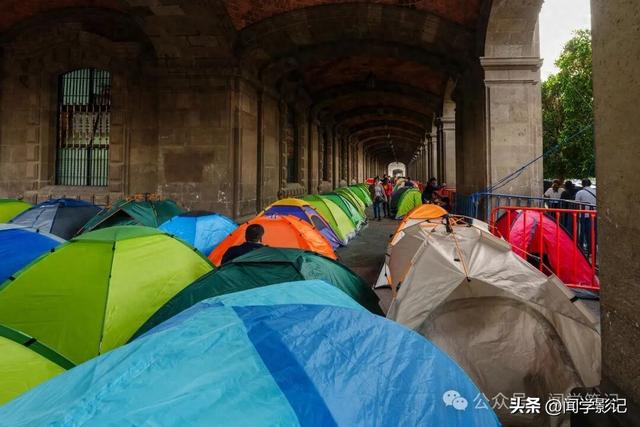 墨西哥城见闻：宪法广场•抗议大本营