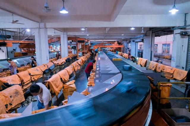 圆通这家网点上线自动化设备后,业务量同比增长超7成