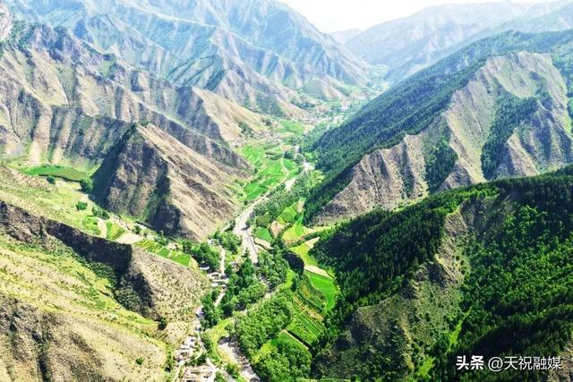 天祝先明峡：山水含韵 田园画卷