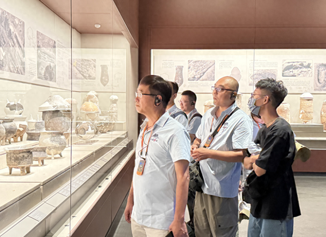 触摸7000年历史 台湾青年到郑州大河村遗址探秘仰韶文化