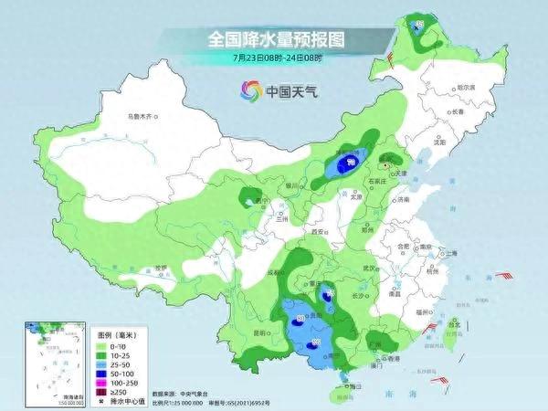 暴雨预警全网刷屏，40天三伏天突然降温，南方农田泡水北方铁轨晃