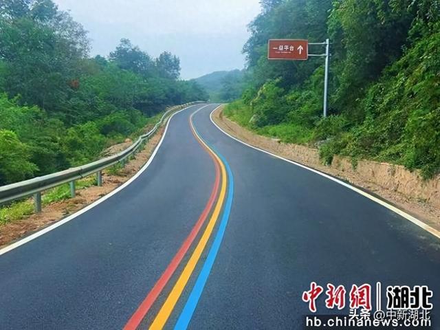 人在画中行！荆门东宝圣境山旅游公路后山段提质升级
