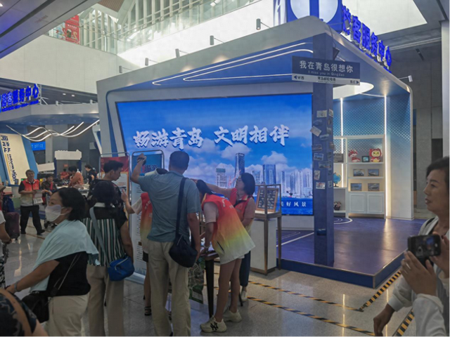 “畅游青岛 文明相伴” 青岛市北区宣传倡导“海上旅游 文明‘邮’你”邮轮文明旅游新风