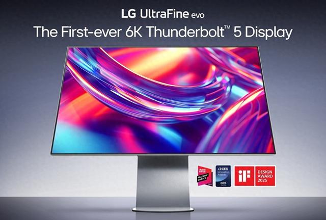LG正式发布UltraFine evo 6K (32U990A)：6K HiDPI显示屏，配双雷电5接口