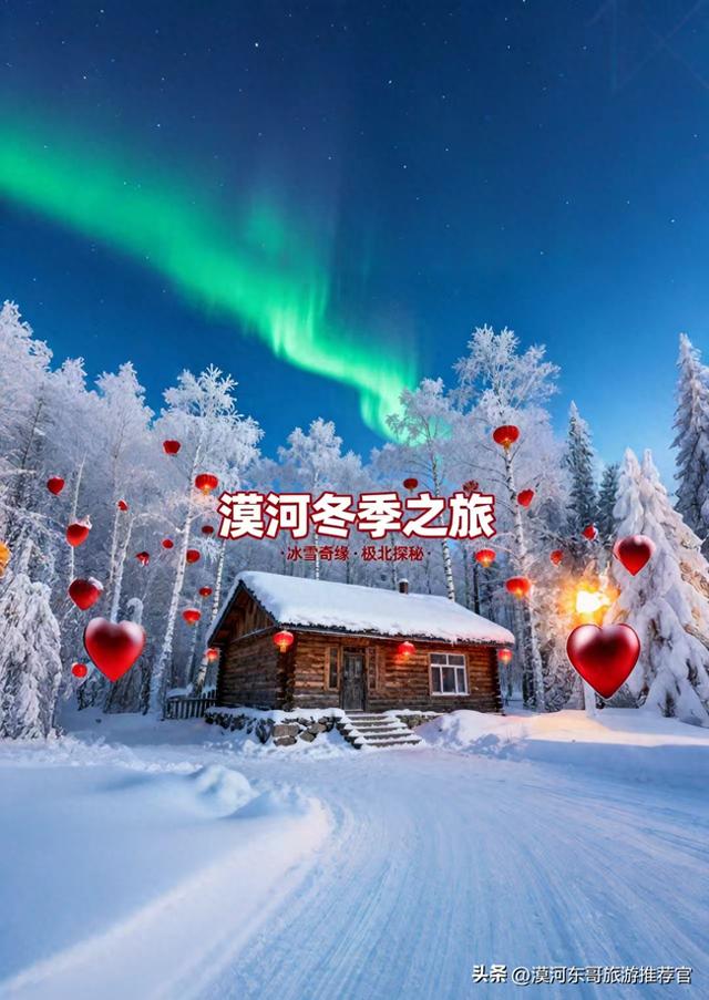 🔥漠河3天2晚封神攻略！打卡中国最北，泼水成冰+驯鹿互动！