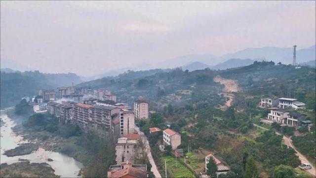 开州岳溪跳蹬场！这座百年老镇即将沉入水底