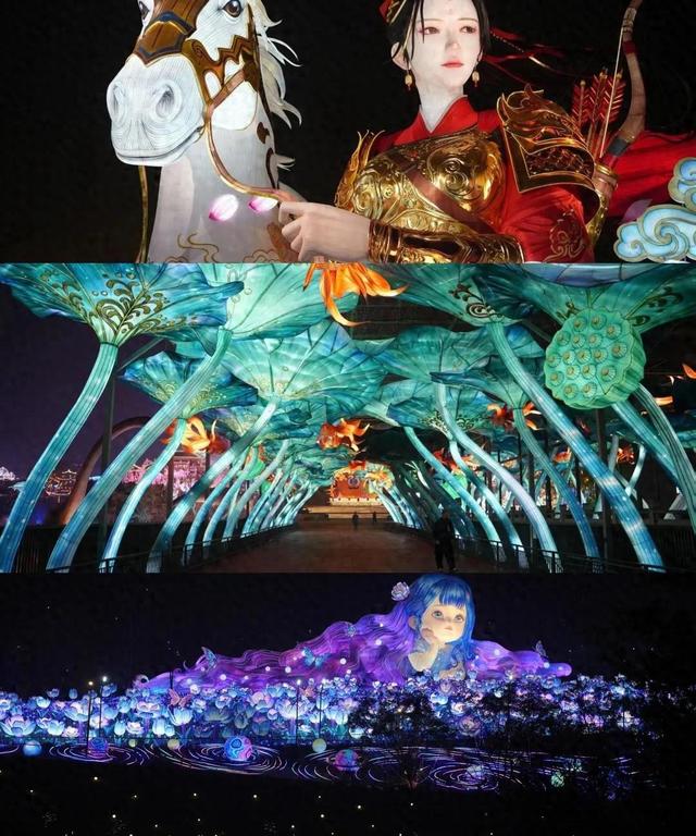 自贡灯会燃爆华夏神话，鲲鹏飞舞花木兰动人！背后故事值得期待
