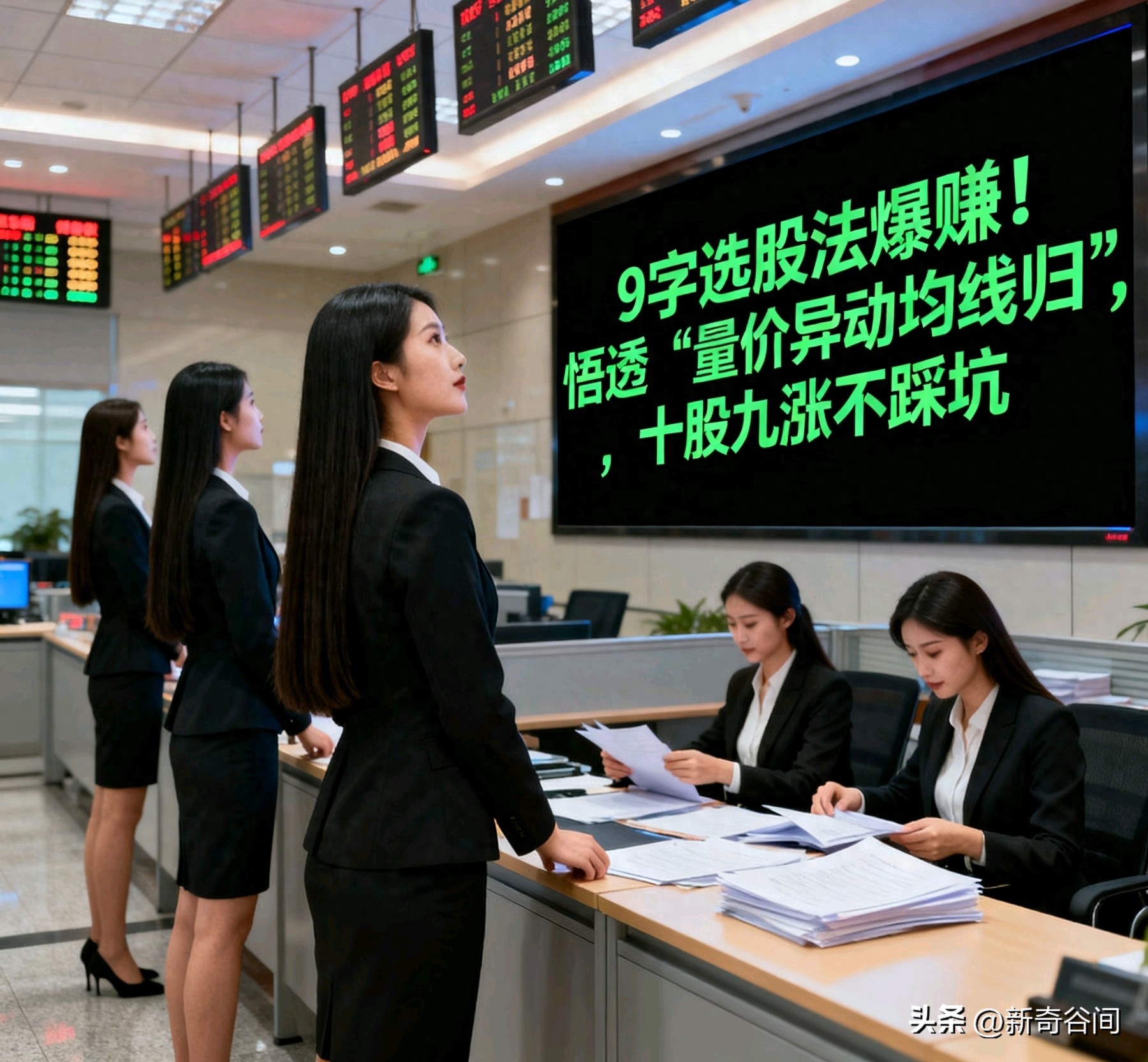 9字选股法爆赚!悟透量价异动均线归十股九涨不踩坑