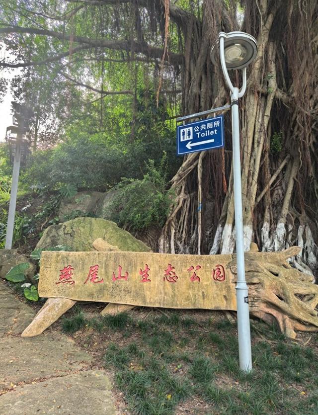 厦门鼓浪屿燕尾山生态公园，园内有清朝抵御日寇建造的古炮台遗址