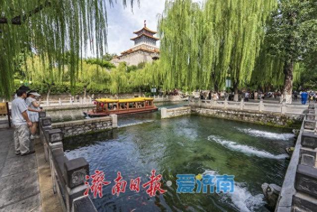 济南黑虎泉水位升至29.21米！创今年新高，喷涌声势如雷贯耳！