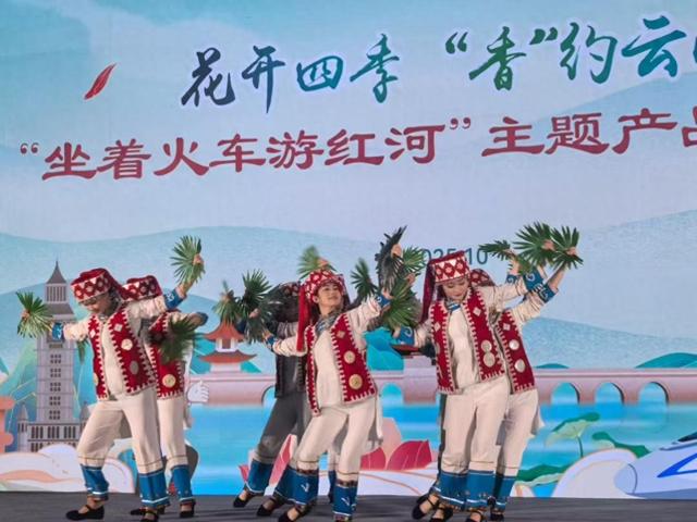 “铁路+文旅”融合显活力 “坐着火车游红河”旅游推介活动在昆明举行
