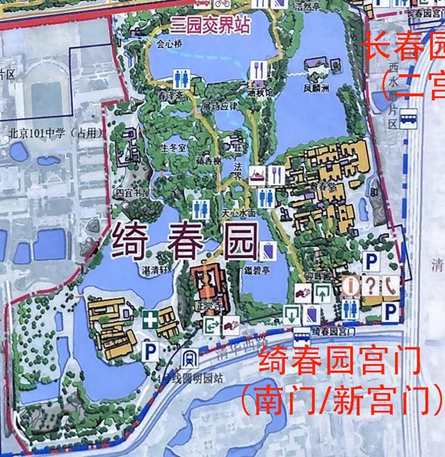 绮春园宫门（新宫门）－－圆明园各园门历史印记与游览指南（二）