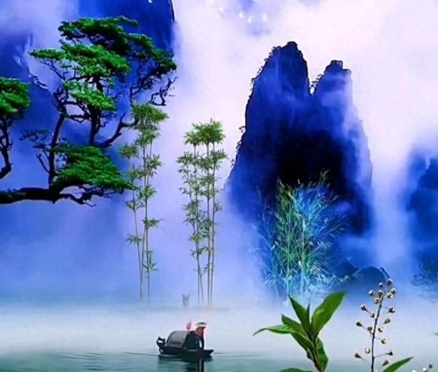 这才是真正的人间仙境，云雾缭绕，诗情画意的美！