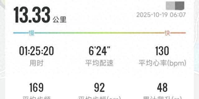 2025年第139次跑步！再次压着心率跑，原来慢点跑也可以很过瘾