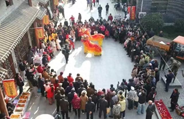 品特色庖汤!城固上元观古镇喜气洋洋迎新年