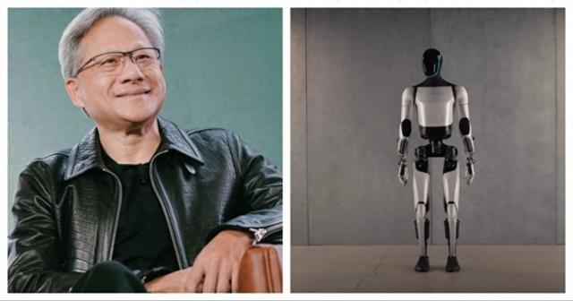 黄仁勋解释为什么从长远看，人形机器人外形可能会占上风