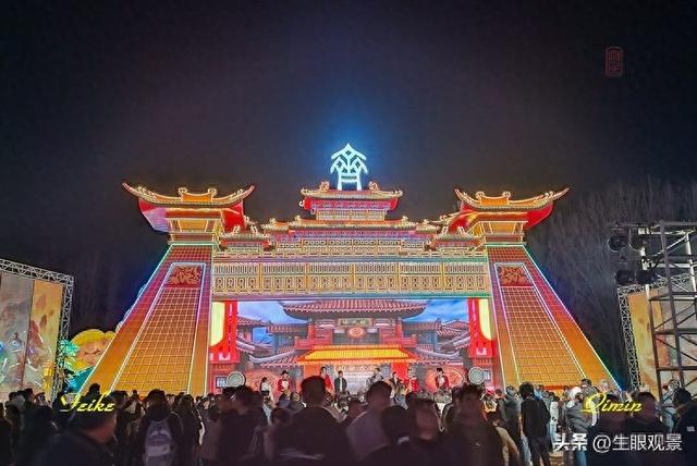 影记 | 齐彩城淄博花灯会的景观，这儿来看吧（2）