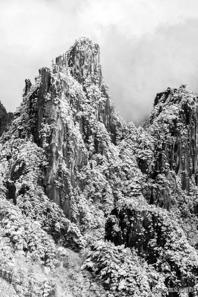 黄山雪景
