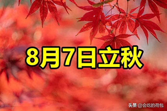 8月7日立秋，今年的立秋“不一般”，3个特点，到底有啥说法？