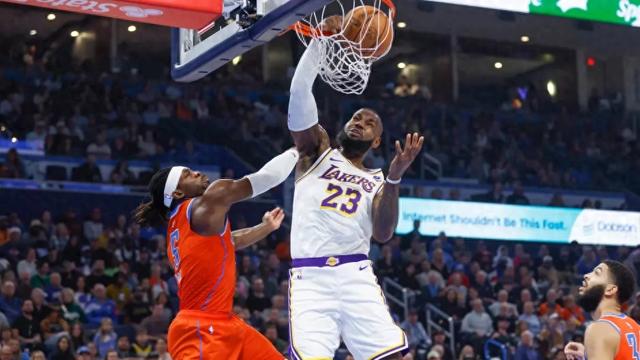 湖人vs雷霆全场回放：NBA常规赛最激烈的交锋