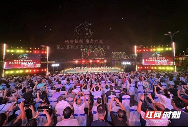 张家界：当板板龙灯舞动溇澧 旅发会夜游观演活动背后的藏蓝身影